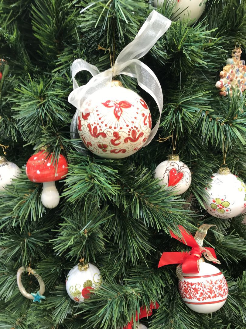 ornamenti Covid divertente ornamento di Natale 7,6 cm divertente ornamento in ceramica 2020 None-brands Decorazione per albero di Natale 