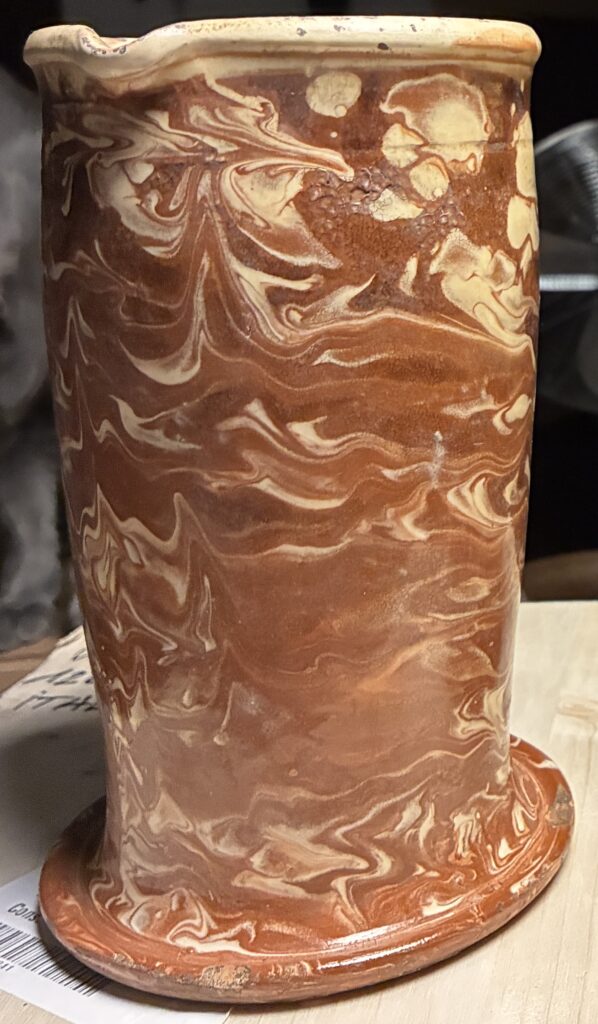 Caraffa marmorizzata, seconda metà del XX sec.