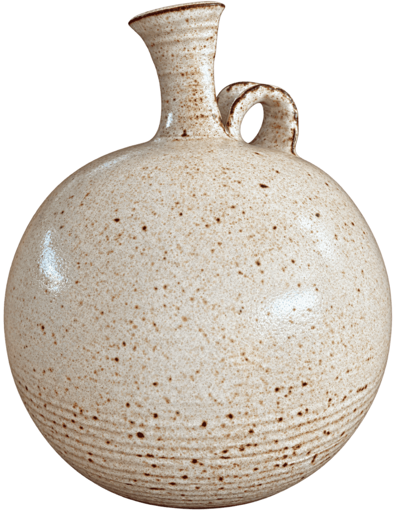 Vaso globulare dal collo sezionato, 1970